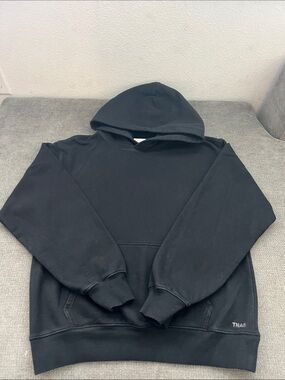 TNA Black Hooded Pullover Sweatshirt